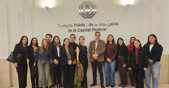 Estudiantes de abogacía conocieron el Colegio Público de la Abogacía de la Capital Federal